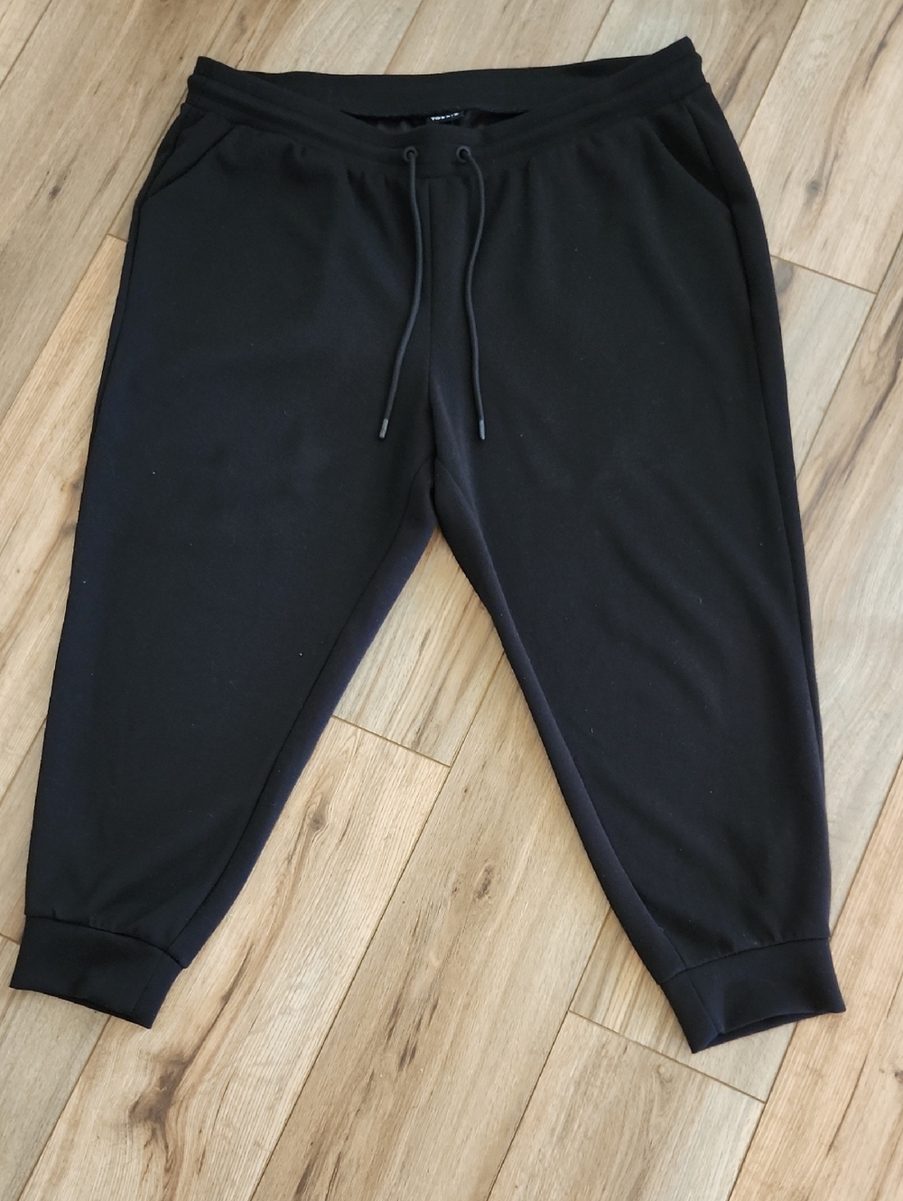 Torrid Women's Black Jogger Track Pants Drawstring Size 3X Lounge Wear Workout